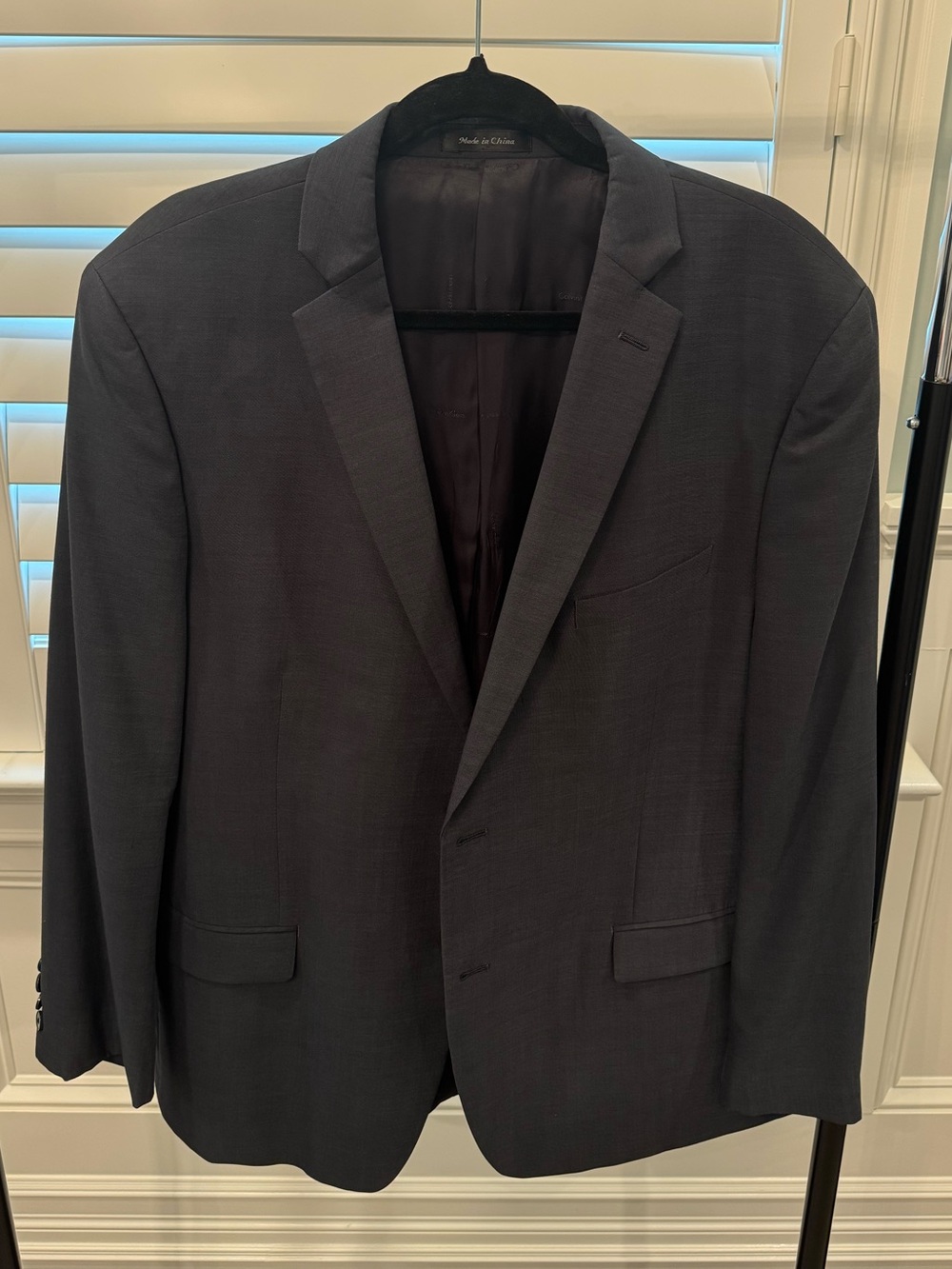 Calvin Klein Suit - Charcoal Grey